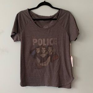 DISTRESSED “THE POLICE” BAND TEE